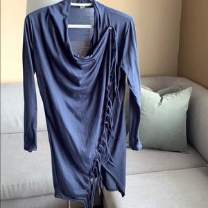 Blue sweater shirt